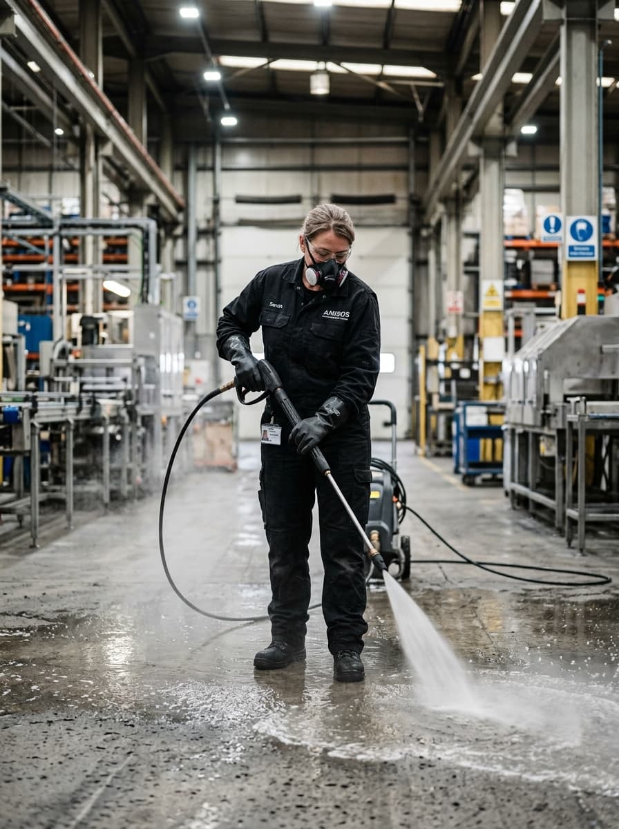 Machine reiniging